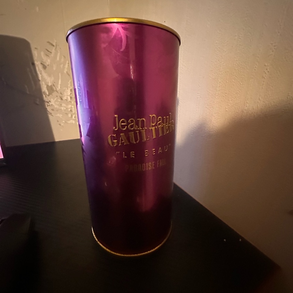 Jean Paul Gaultier Metallic Purple Tin